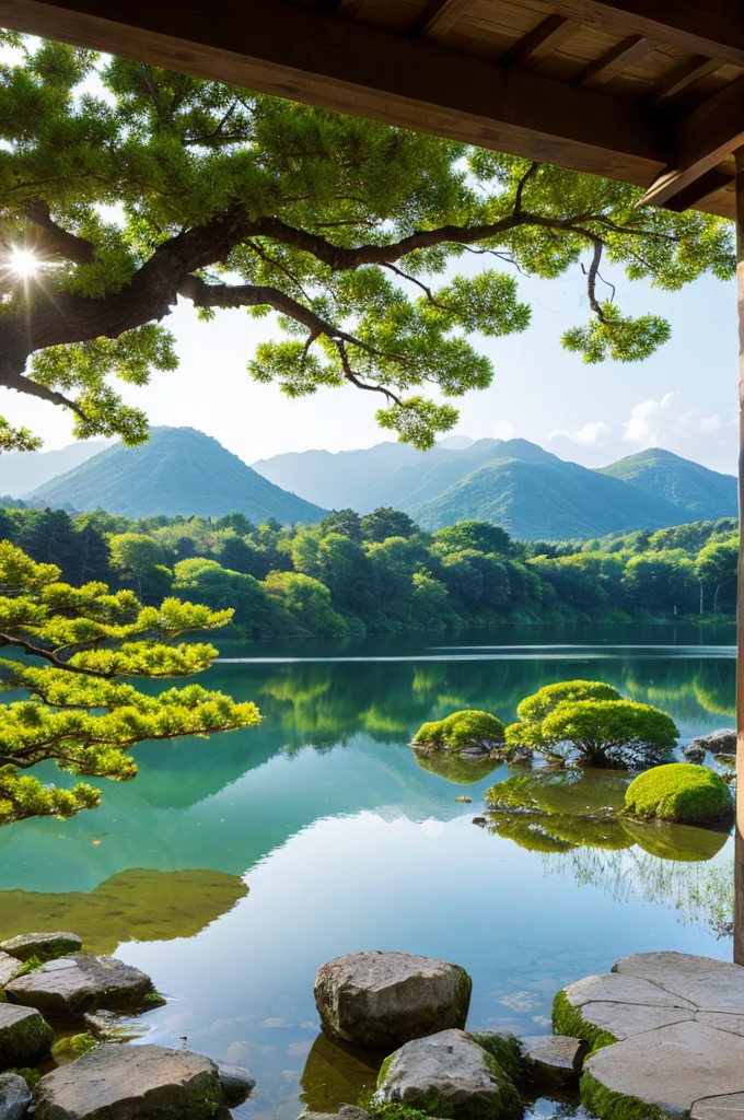 ((Highest quality)), ((masterpiece)), (detailed), Japanese,landscape,Beauty