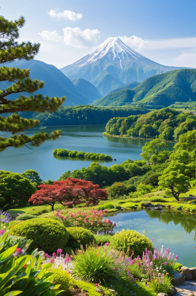 ((Highest quality)), ((masterpiece)), (detailed), Japanese,landscape,Beauty
