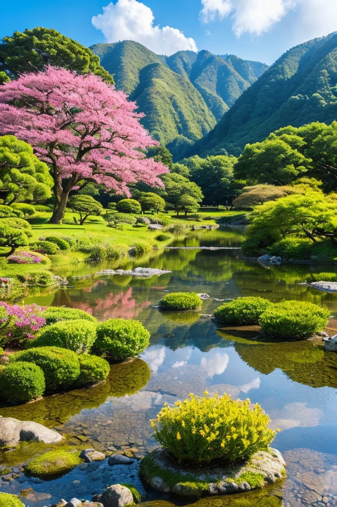 ((Highest quality)), ((masterpiece)), (detailed), Japanese,landscape,Beauty