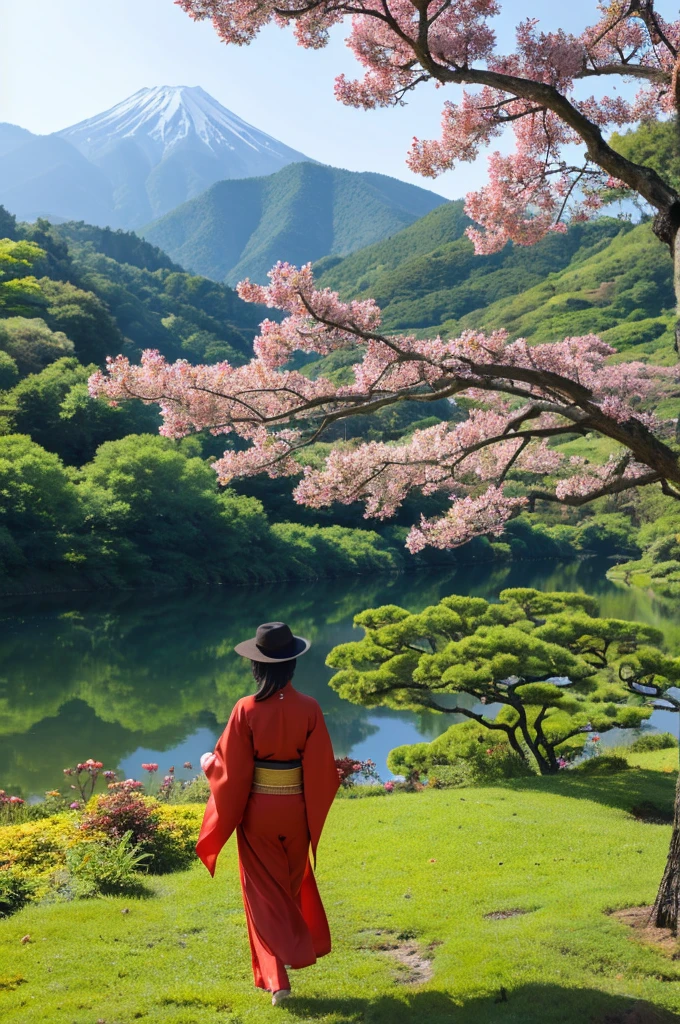 ((Highest quality)), ((masterpiece)), (detailed), Japanese,landscape,Beauty
