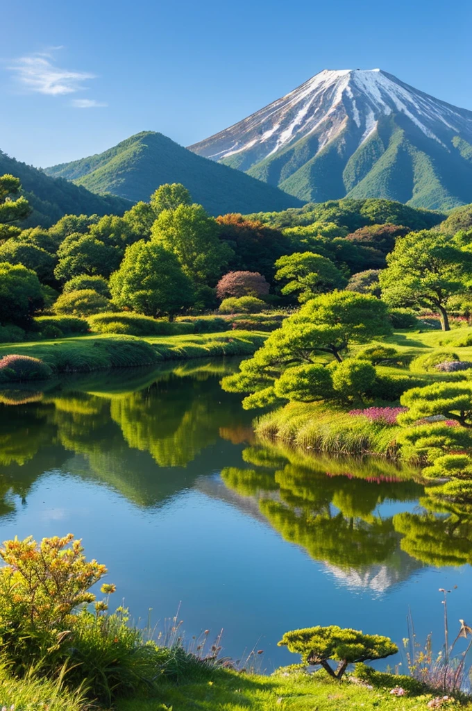 ((Highest quality)), ((masterpiece)), (detailed), Japanese,landscape,Beauty