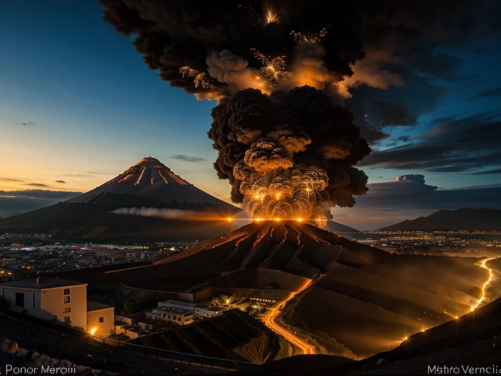 eruption of Vesuvius