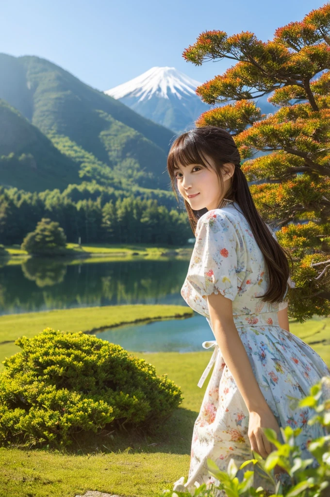 ((Highest quality)), ((masterpiece)), (detailed), Japanese,landscape,Beauty,cute