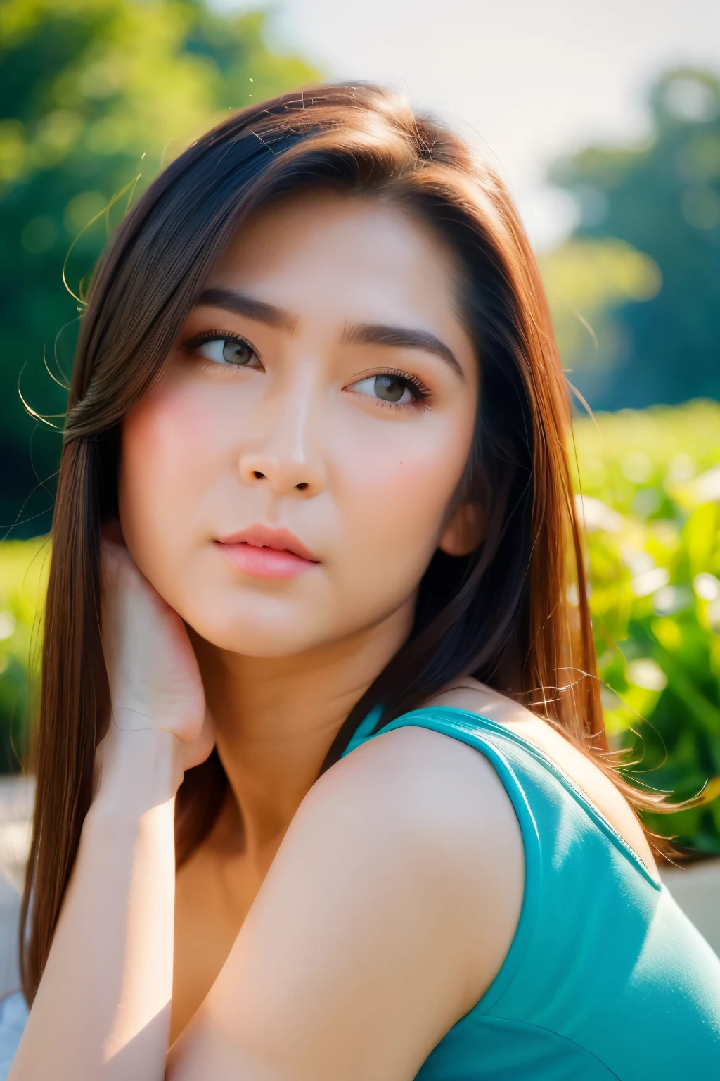 Protruding big,Laugh more, Laugh more,Amazingly beautiful female athletes, (8K、top-quality、masutepiece、超A high resolution:1.2)drooing eyes、Long hairstyle、Little Fat Woman、30-years old、Kamimei、Angle from above、A dark-haired、A little angry face、Autumn landscape、Hair illuminated by the sun、hitornfreckles、tiny chest、Round Ass、Camisole、undergarment、full bodyesbian,(Photorealsitic:1.4),(The ultra -The high-definition),(Ultra-realistic 8kCG),Raw photography, Half body shot, Beautiful shadow gradient, Colossal , Perfect Lighting, Beautiful and well-groomed face, beautidful eyes, Detailed lips, Double eyelids, Red Rainbow Matt Latex Rubber erotick Hotel a bed natta Matte Gloss Cyan Green Orange Red Purple Black Magenta Blue Lime Green Brown Vermillion Rose Sky Blue Indigo Copper Salmon Pink Coral Amber Mustard Khaki Peach Burgundy ,The background is a simple color