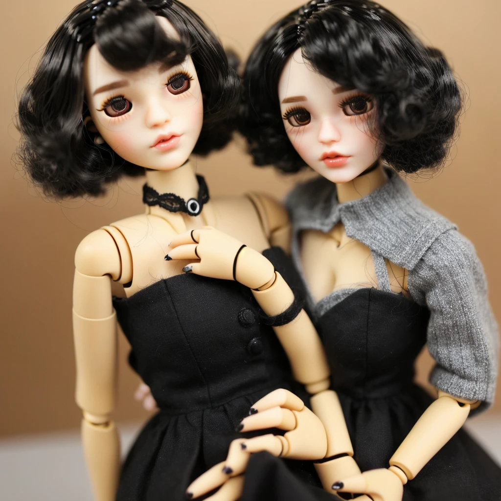 ((blythedoll)),with ((curlyclassicblackhair)),((black eyes)),((fairskin)),((shorthair))