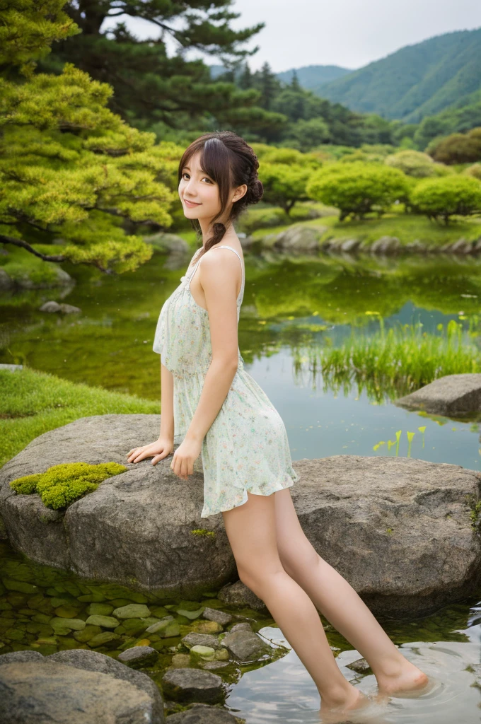 ((Highest quality)), ((masterpiece)), (detailed), Japanese,landscape,Beauty,cute,Upper Body