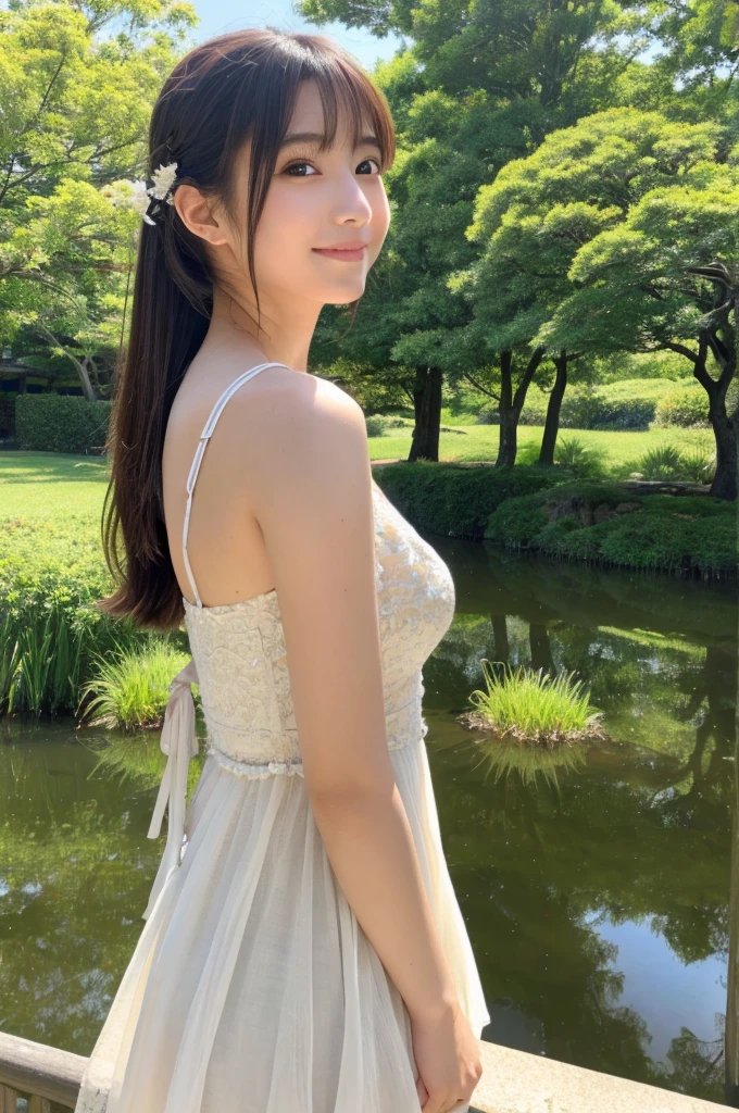 ((Highest quality)), ((masterpiece)), (detailed), Japanese,landscape,Beauty,cute,Upper Body