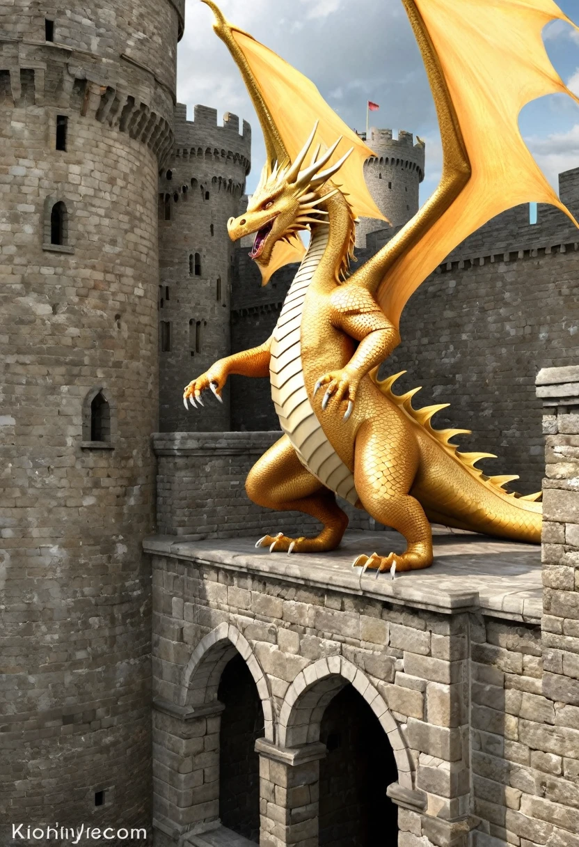 A large golden dragon with many spikes and sparkling scales all over its body flew up to the highest tower of the castle.. Soon, Behind the Walls, noise was heard from the flapping of its huge wings and gusts of heat. "That evil dragon again", - thought the princess and pulled the hem of her dress.. "Only his fucking was no longer there. sucks", - she said gritting her teeth and resolutely went out onto the small balcony of her tower.. The same tower, in which she was imprisoned indefinitely, And she&#39;been there since then, as soon as the nannies first noticed, that the nipples of the young princess began to swell excitingly, filling my chest with unknown desires, and barely noticeable red hairs began to appear above the pussy, her consciousness is even more disturbing.