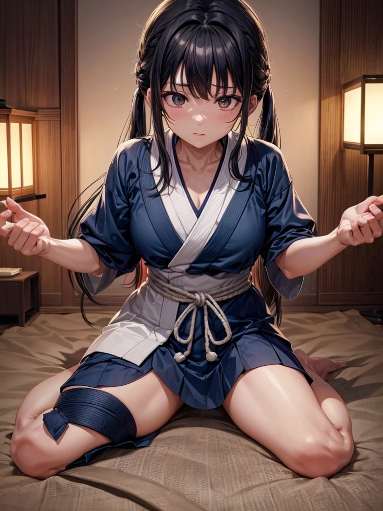 Satoro gojo in a beach side mansion, JUJUTSU KAİSEN, 4K, high qualiy, good lighting, アニメ, sator goyo,
