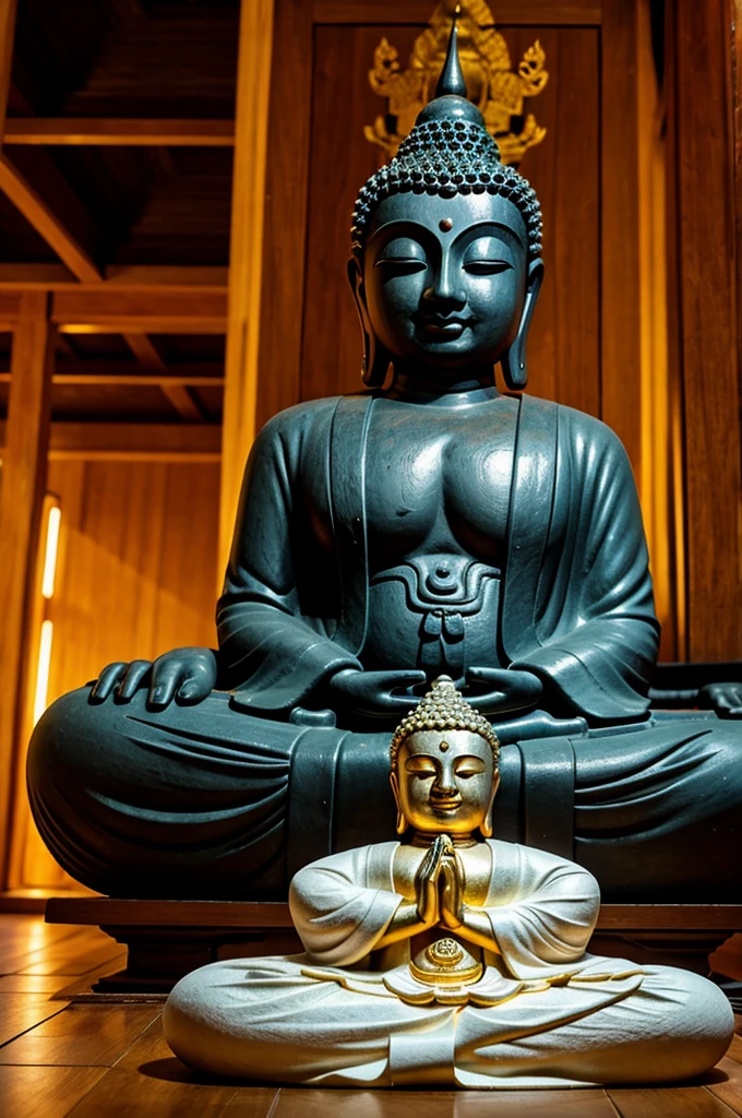 Make cute Buddha