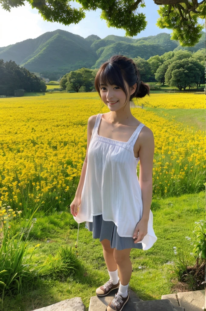 ((Highest quality)), ((masterpiece)), (detailed), Japanese,landscape,Beauty,cute,Upper Body