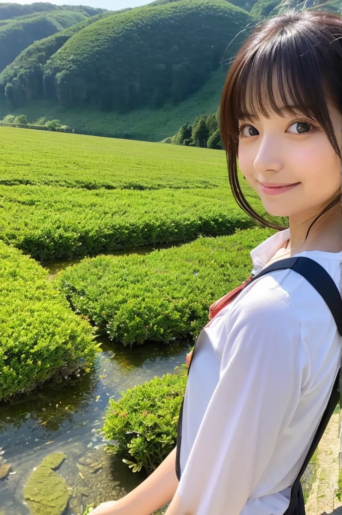 ((Highest quality)), ((masterpiece)), (detailed), Japanese,landscape,Beauty,cute,Upper Body