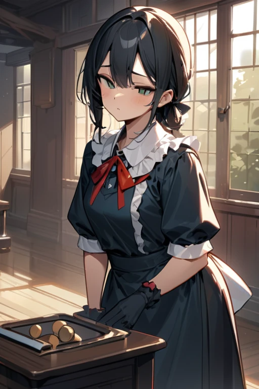 ((Best quality)), ((masterpiece)), (detailed), Furie the housekeeper