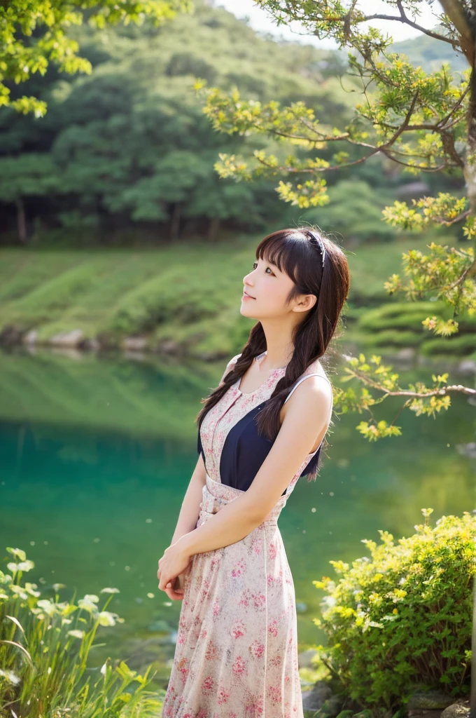 ((Highest quality)), ((masterpiece)), (detailed), Japanese,landscape,Beauty,cute,Upper Body