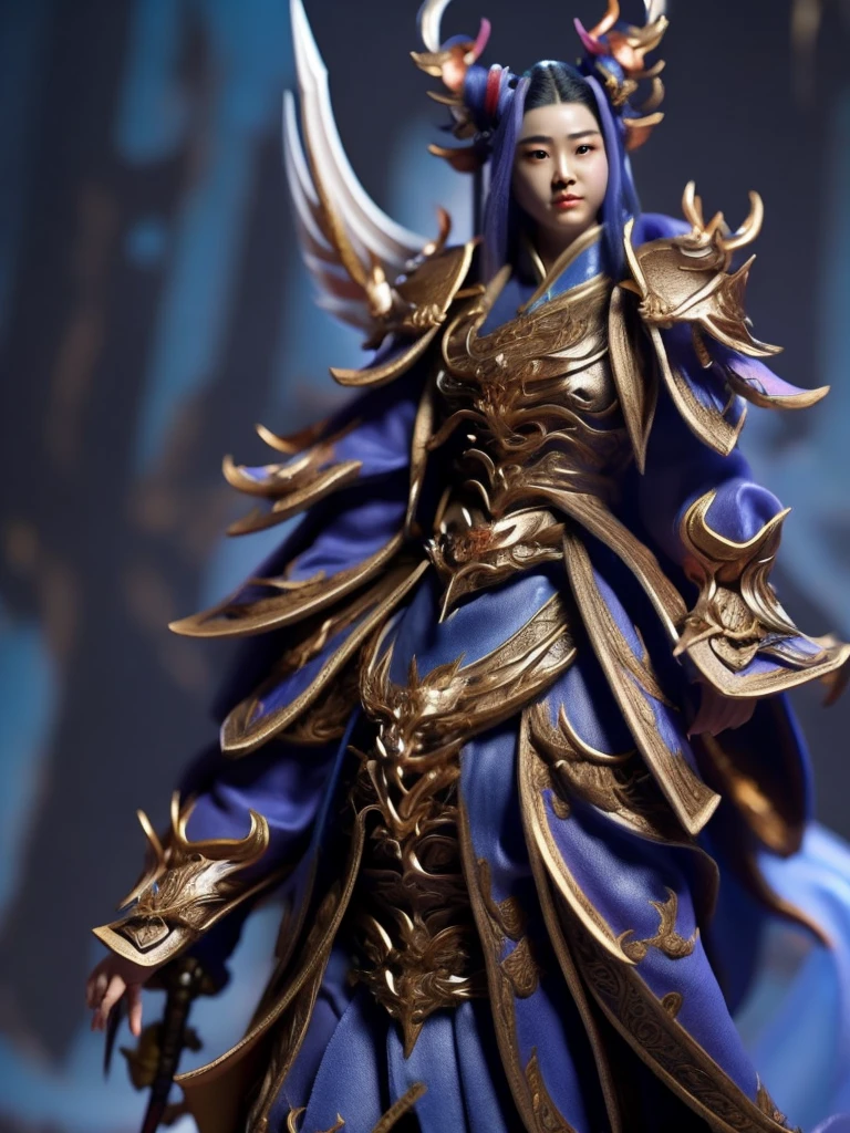zhao zilong han general in a fantasy setup