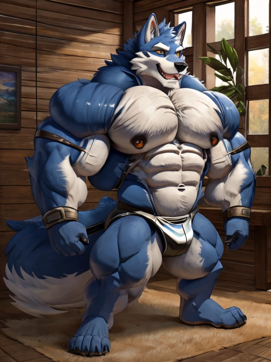 anthro wolf
