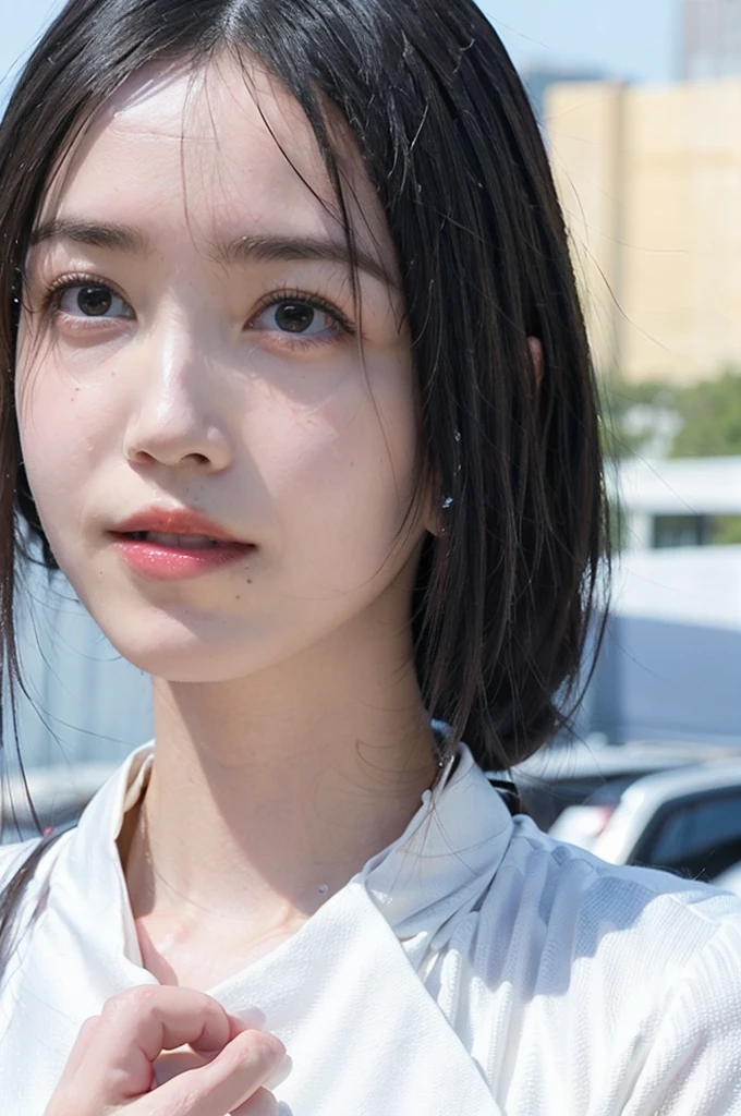 (((masterpiece、Highest quality、Very detailed、Artistic balance of light and shadow、Accurate human form)))、(Surreal)、(Upper Body:1.5、high school girl、Great balance of facial placement)、(Highly detailed CG illustrations)、(Very delicate and beautiful)、Realistic quality、Realistic depiction、Realistic texture、Realistic texture、Realistic facial muscles、realism、Absolute rules、最高masterpieceのバランス、The most beautiful composition of a woman、Realistic creation and expression、