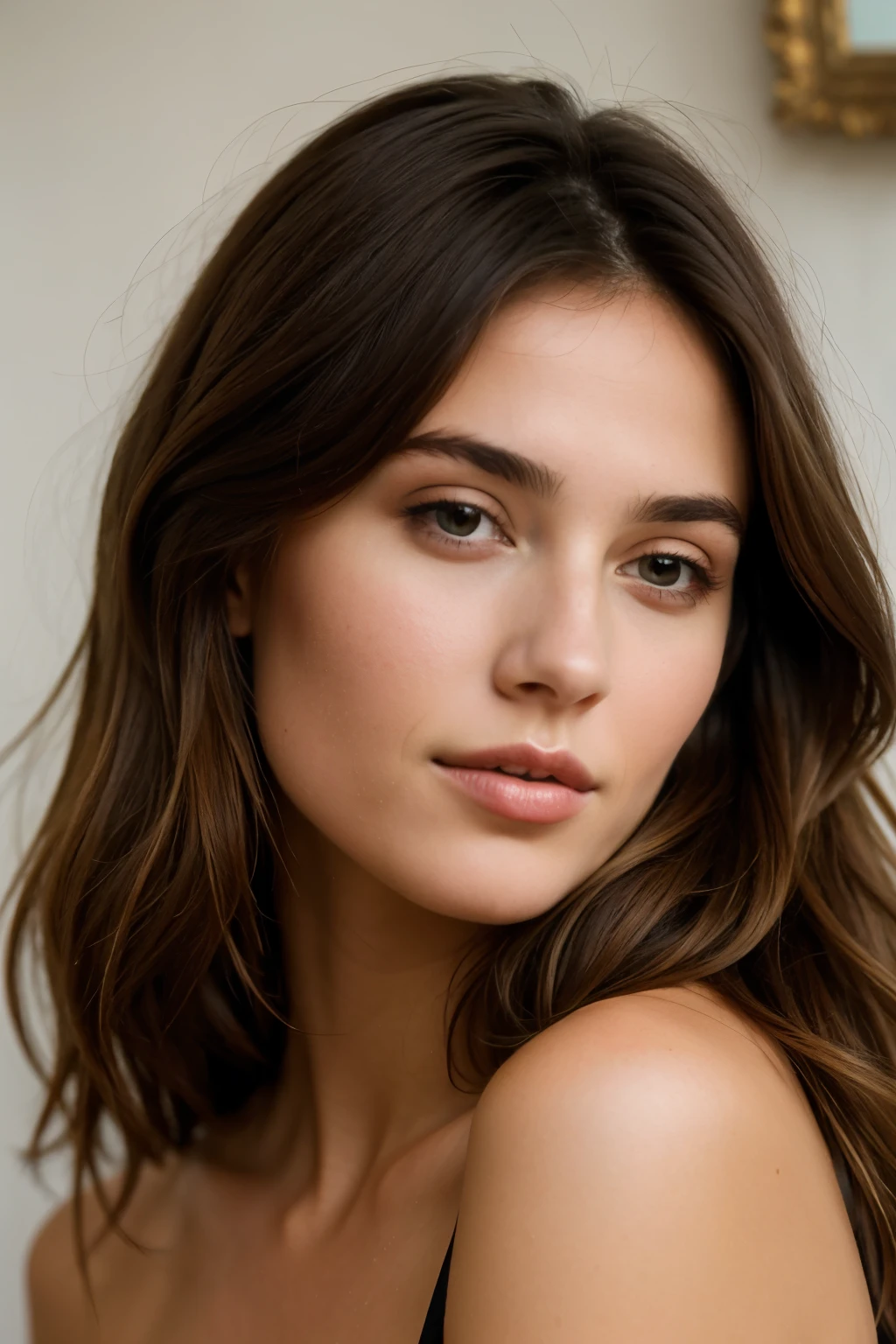 modéle femme réaliste epicrealism réel femme brune beautiful