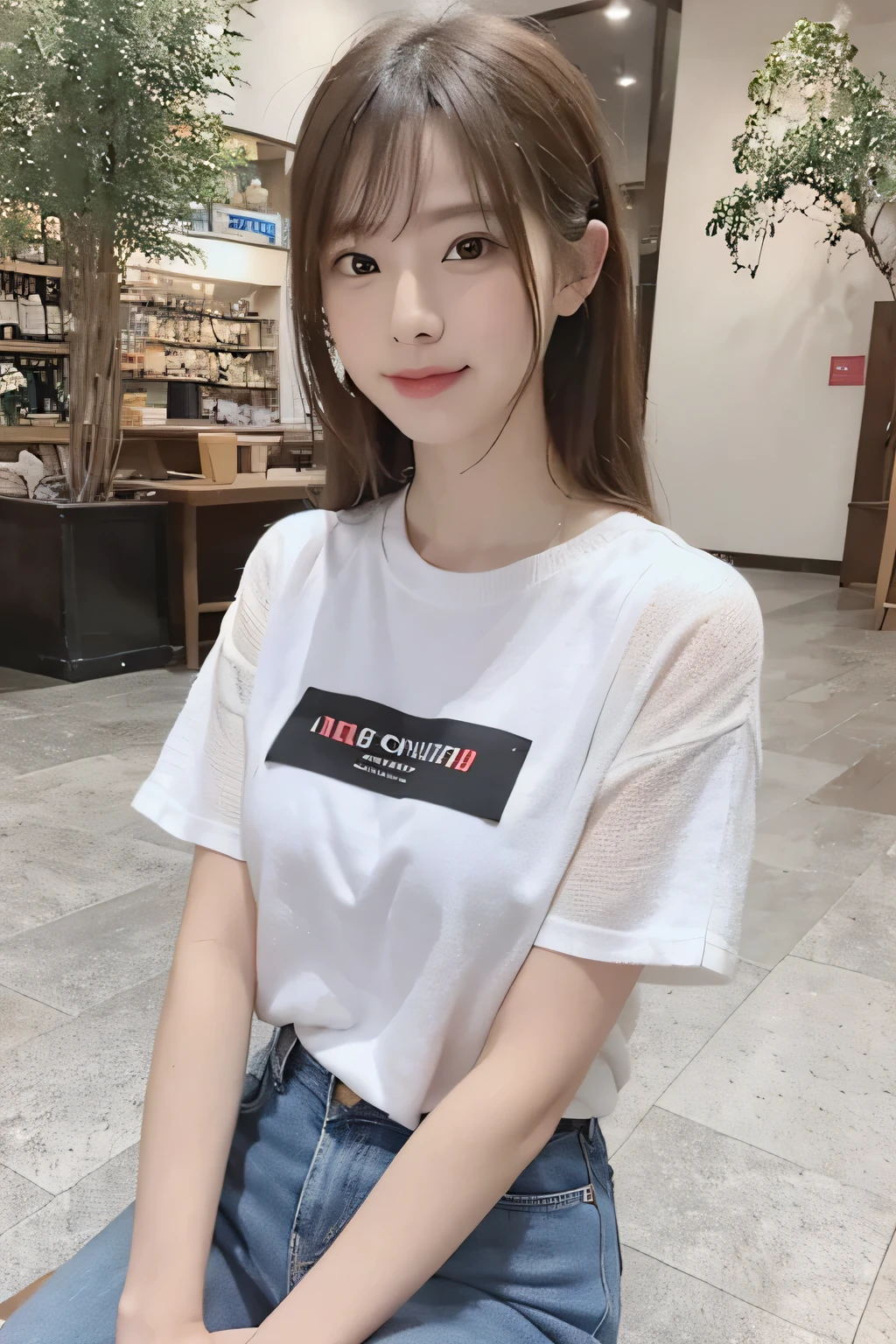 4k(8k),park,fountain,shorts,t-shirt