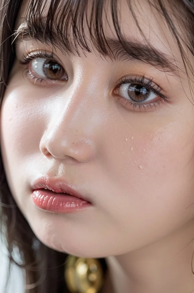 (((masterpiece、Highest quality、Very detailed、Artistic balance of light and shadow、Perfect human form)))、(Surreal)、(Upper Body:1.5、high school girl、Great balance of facial placement)、(Highly detailed CG illustrations)、(Very delicate and beautiful)、Realistic quality、Realistic depiction、Realistic texture、Realistic texture、Realistic facial muscles、realism、Absolute rules、最高masterpieceのバランス、The most beautiful composition of a woman、Realistic creation and expression、