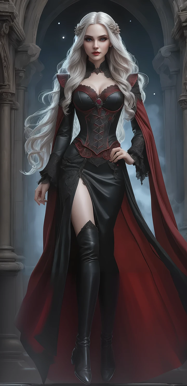 Long legs,Black leather boots,Replenish the legs