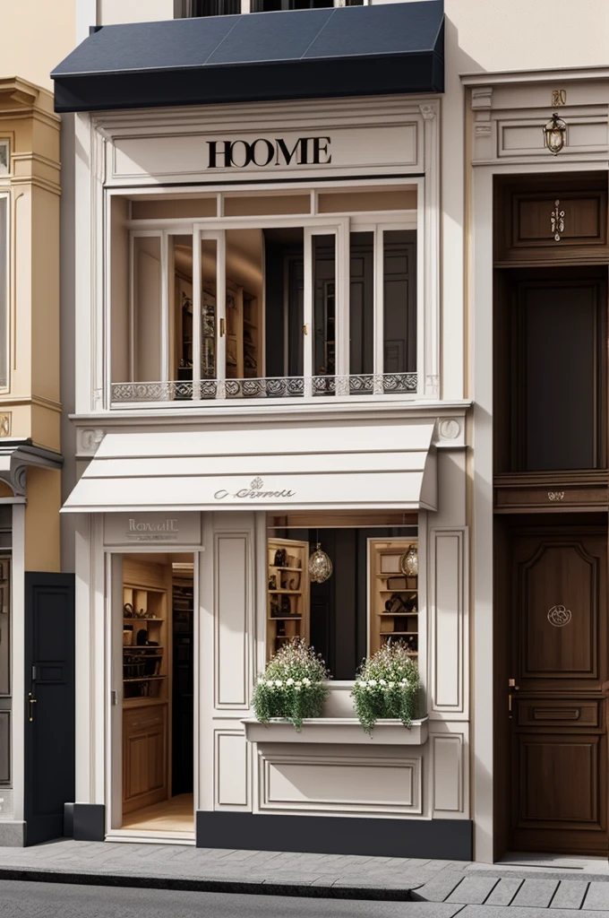 Créer moi un logo pour une boutique qui se nomme Dec’Home