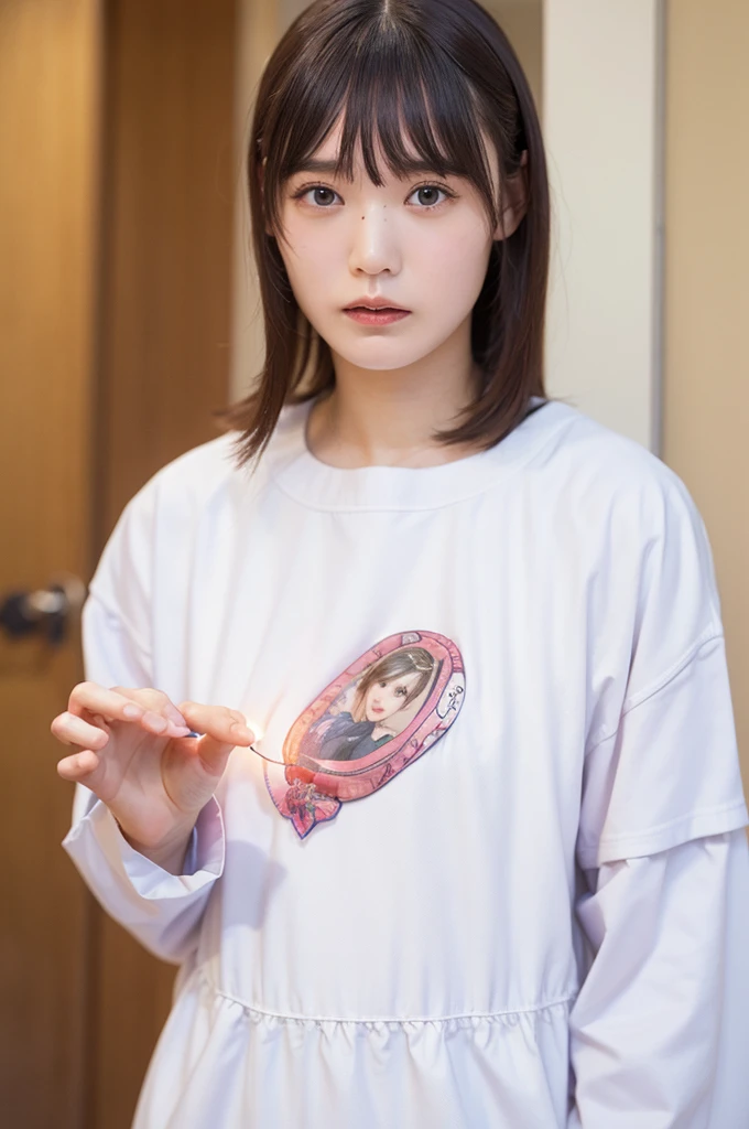 (((masterpiece、Highest quality、Very detailed、Artistic lighting balance、Perfect Anatomy)))、(Surreal)、(Upper Body:1.5、high school girl、Great balance of facial placement)、(Highly detailed CG illustrations)、(Very delicate and beautiful)、Realistic quality、Realistic depiction、Realistic human texture、Realistic human touch、Realistic facial muscles、realism、Absolute rules、最高masterpieceのバランス、The most beautiful composition of a woman、Realistic creation and expression、