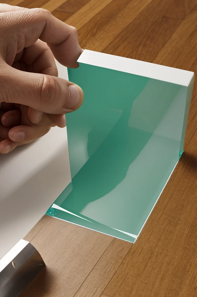 An image which represents the custom cut of a glazing