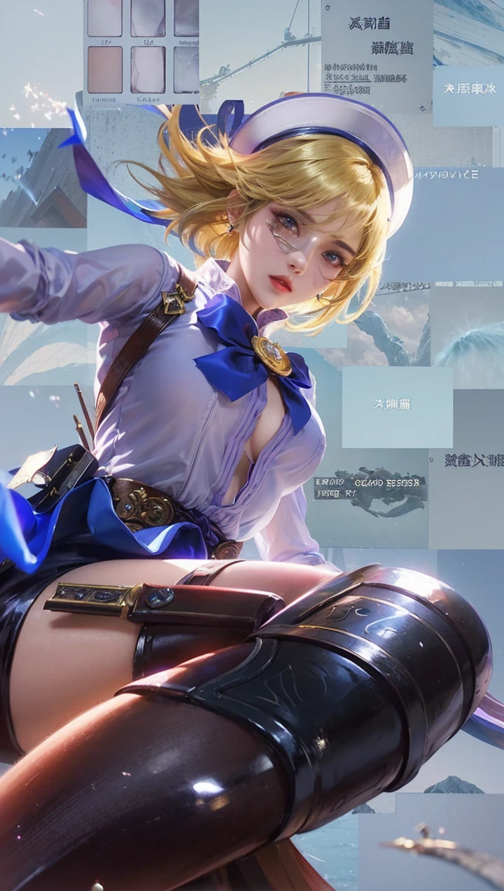 Huge breasts, micro bikini, exposed breasts, areolas protruding areolas indentation, see-through bikini, Azur lane, massive breasts, portrait, perfect angle professional quality high resolution perfect contrast perfect lighting perfect composition perfect Waifu perfect skin perfect hands perfect fingers perfect breasts perfect hair perfect face realistic facial features masterpiece