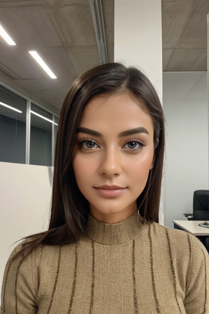 ((best quality)), ((masterpiece)), (detailed), perfect face, don't dirty effect on others, office drasse 
 