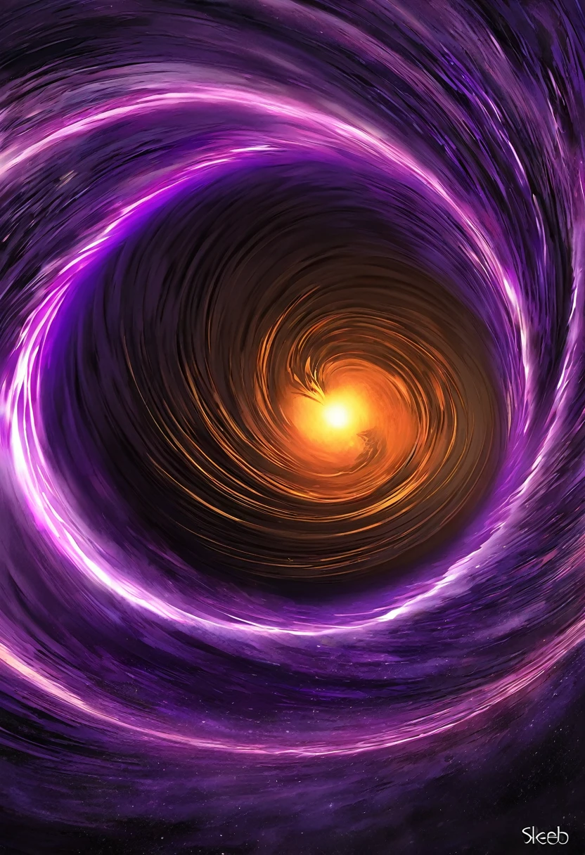 Dragon,black scalie,purple aura,Has the power of a black hole, skeb artwork