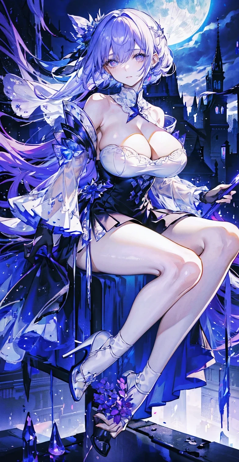 Purple flowers