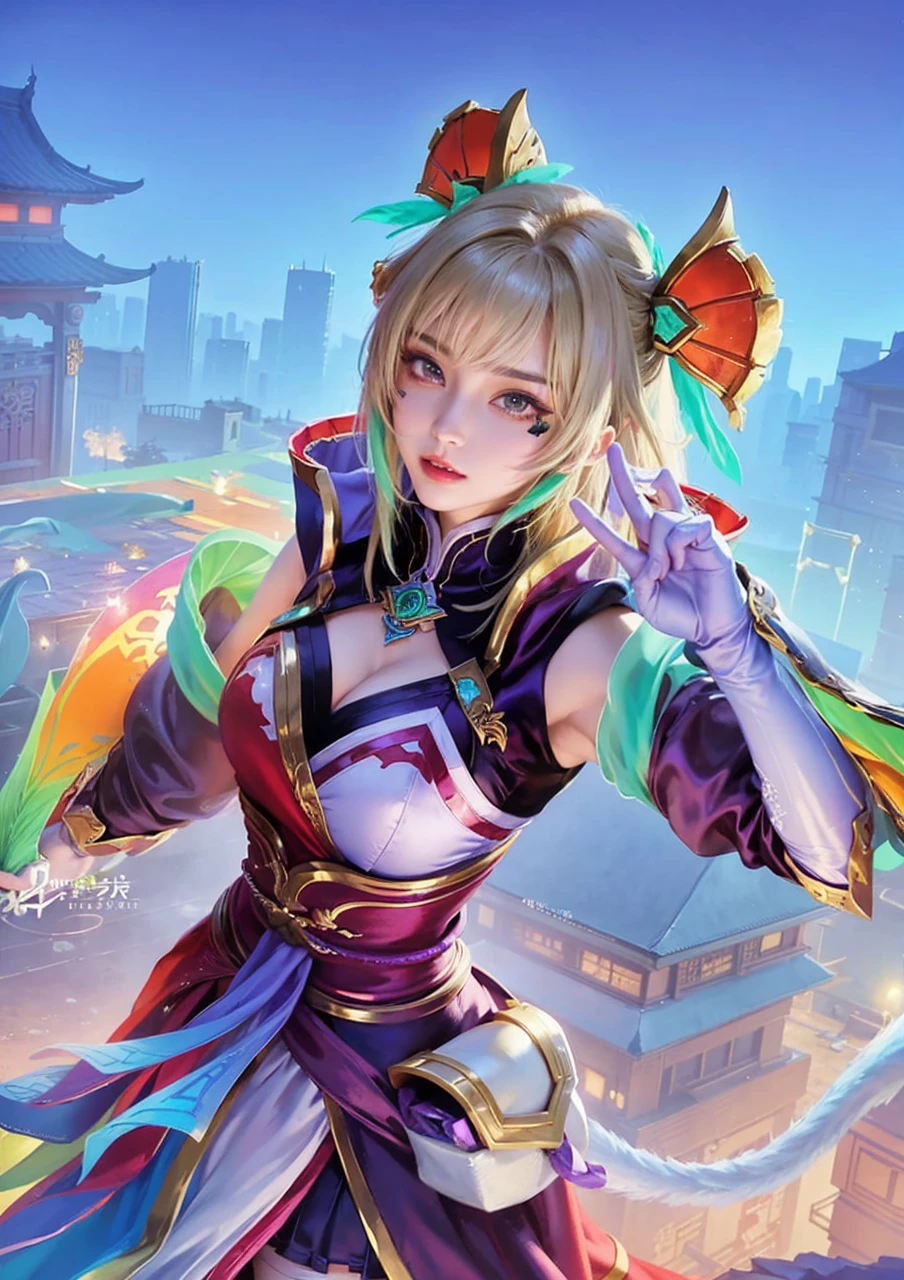a close up of a woman with a purple and black costume, shadowbringers cinematic, 4 k detail fantasy, a beautiful fantasy empress, game cg, xianxia fantasy, xianxia hero, 2. 5 d cgi anime fantasy artwork, cinematic goddess close shot, ruan jia and artgerm, wow 4 k detail fantasy, hyperdetailed fantasy character