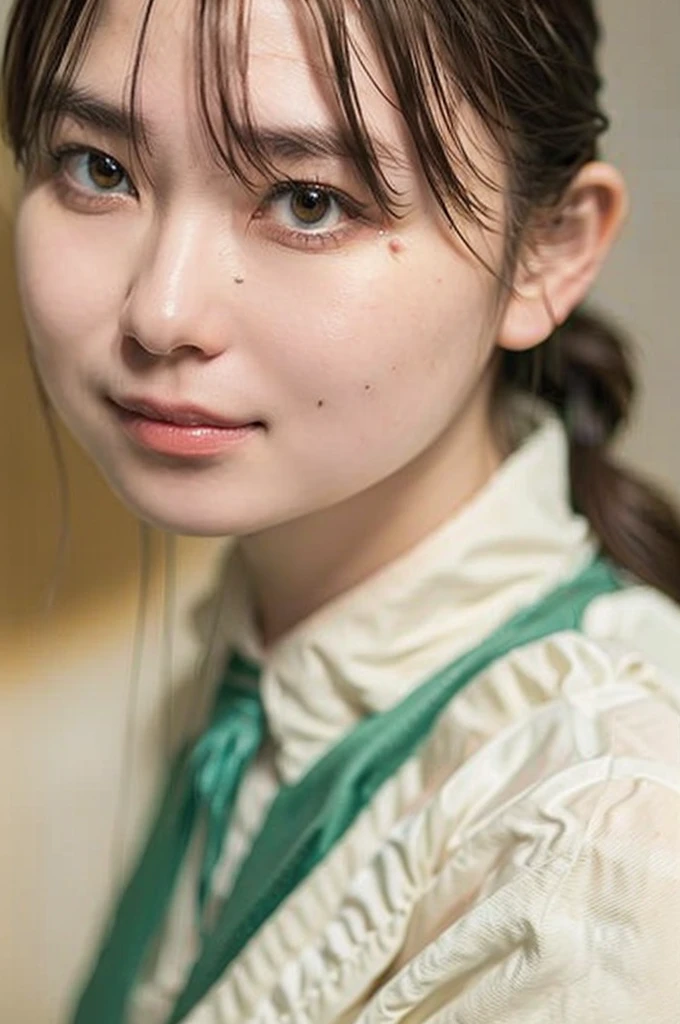 (((Fine image quality correction、Smooth image correction、Image quality correction for rough images:1.11)))、(((masterpiece、Highest quality、Very detailed、Artistic lighting balance that brings out the best in your model:1.22、Perfect Anatomy)))、(Surreal)、(Upper Body:1.5、high school girl、Great balance of facial placement)、(Highly detailed CG illustrations)、(Very delicate and beautiful)、Realistic quality、Realistic atmosphere、Realistic human texture、Realistic human touch、Realistic facial muscles、realism、Absolute rules、最高masterpieceのバランス、The most beautiful composition of a woman、Realistic creation and expression、
