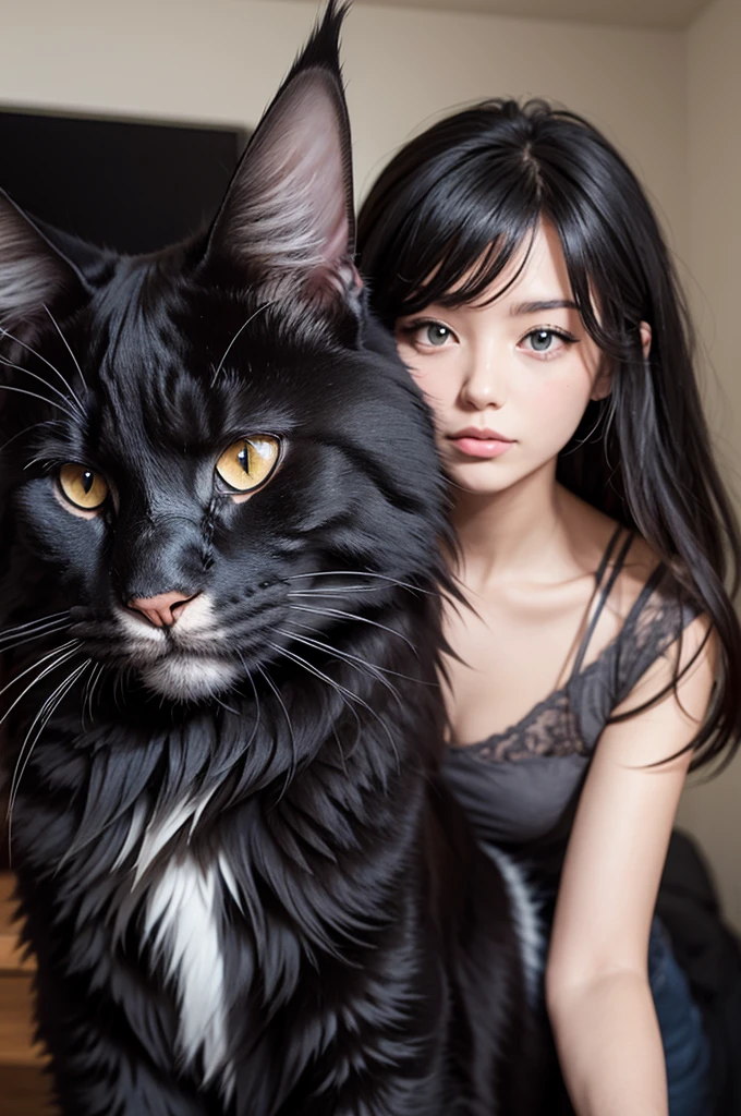 Maine coon black