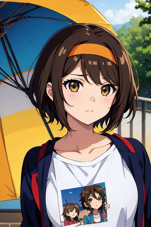 Suzumiya haruhi、short hair、Change of clothes
