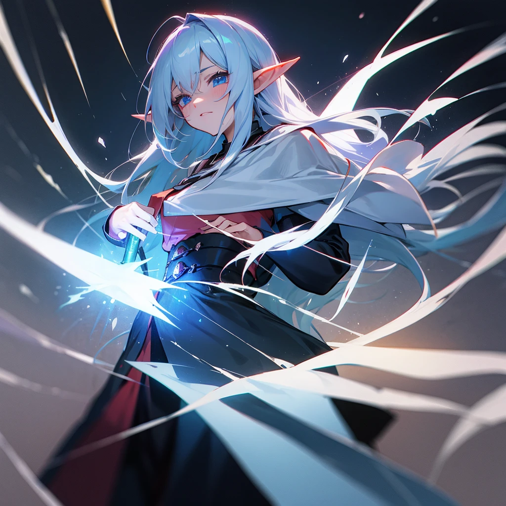 A yandere elf mage