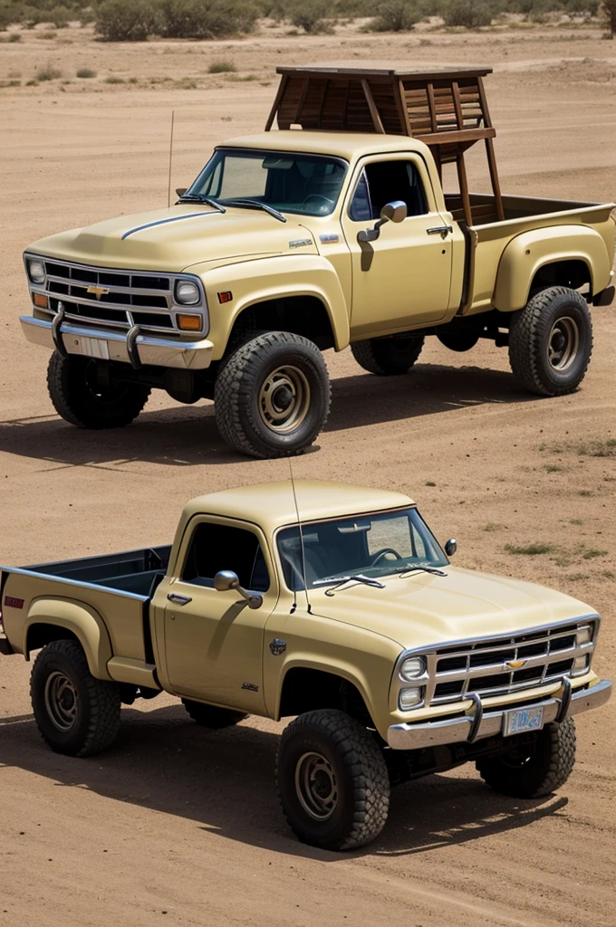 Chevrolet truck with pancho villa