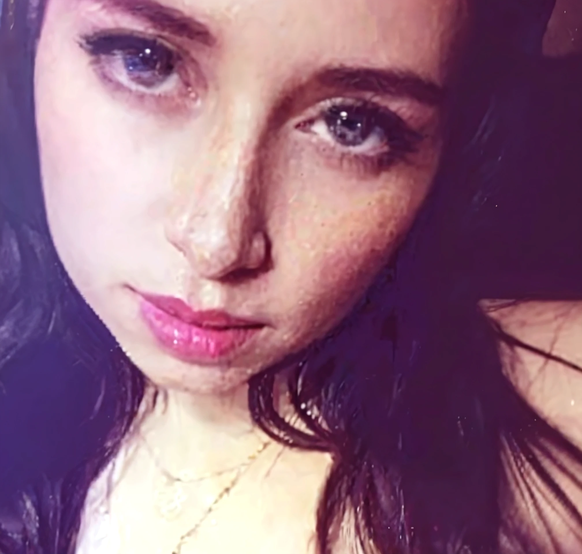 Realism, Photo, girl 25 years old, close-up, looks at the camera, beautiful, black hair, black eyes, real photo, Hdr