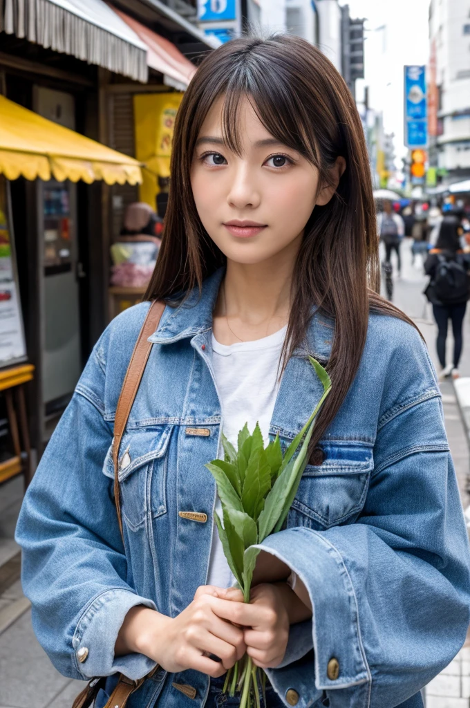 ((Highest quality)), ((masterpiece)), (detailed), Japanese,Street Corner,Beauty,OL,Tokyo,Mature Woman,50th Generation