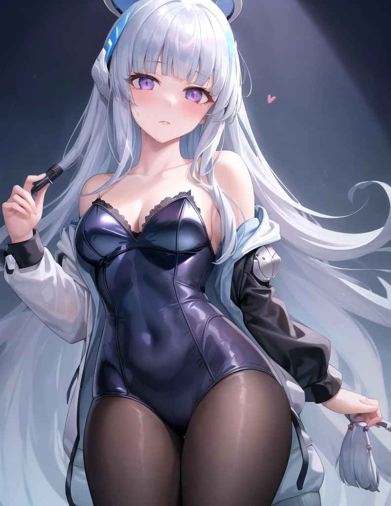 (masterpiece),(Highest quality),(Very detailed),(Best illustrations),(Best Shadow),(Absurd),(Detailed Background),(so beautiful), 16K,(Very detailed),(Best illustrations), 8K,(Absurd),(Detailed Background),(so beautiful)noa-outfit, (Processing wool), Perfect Anatomy, One Girl, alone, , , Grey Hair, Purple eyes, Blunt bangs, , (psychedelic), , , One Girl, alone, Big Breasts, Long Hair, , , , empty eyes, blank eyes, , , , Heart-shaped pupils, , shiny skin, Wet, , stained glass, The pupils constrict, , , Sexual climax, Open your mouth carelessly, , , , saliva trail , , night , , pink neon, , , hallucination, , Mysterious glow, orgasm, ahegao, ((rolling eyes)), ((cross-eyed)), , , , Arched back, , , , , Dead, Expressionless, arms behind head, Extremely detailed and realistic reproduction, Showcasing professional craftsmanship, ((Very cute face)), ,
