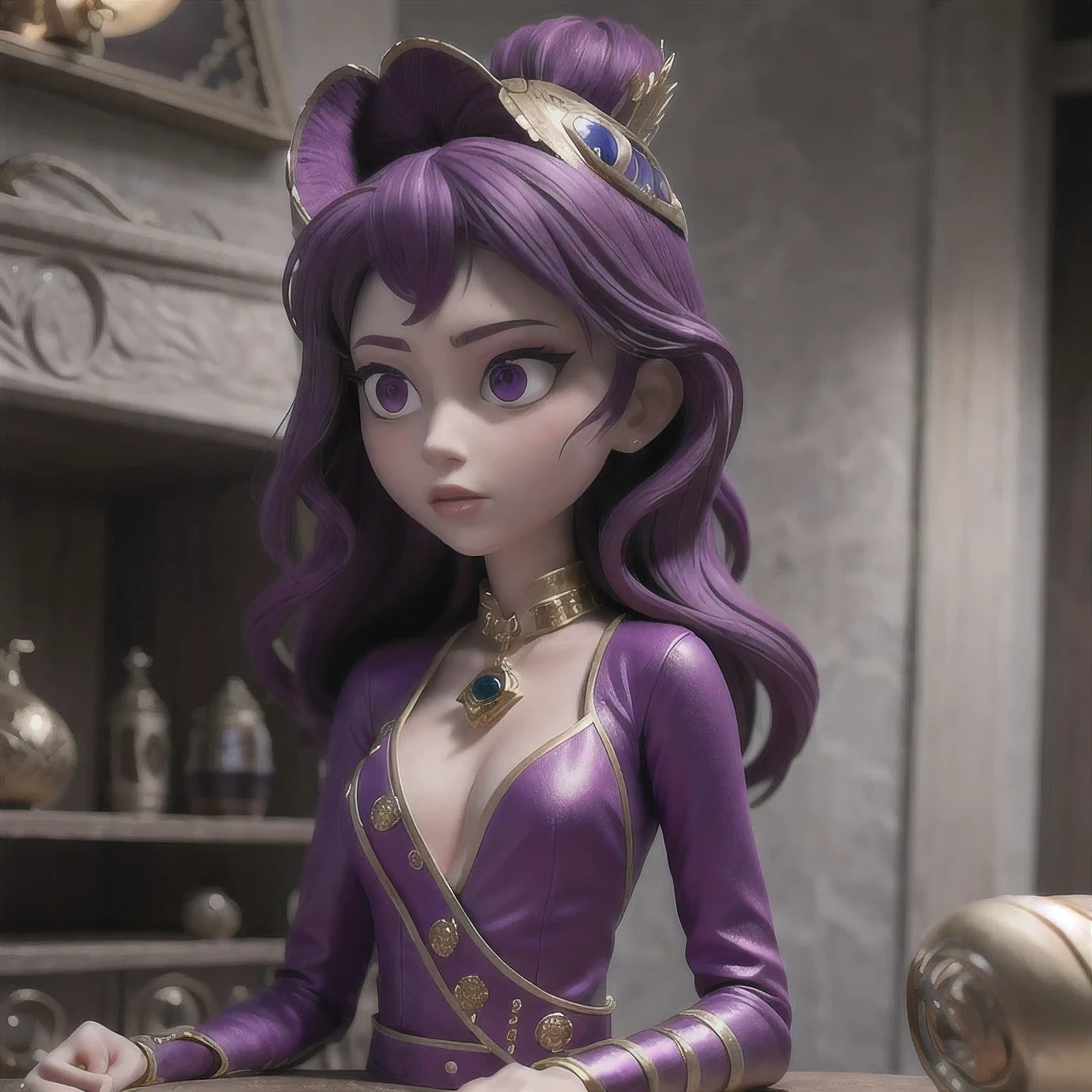 Purple Powder Queen