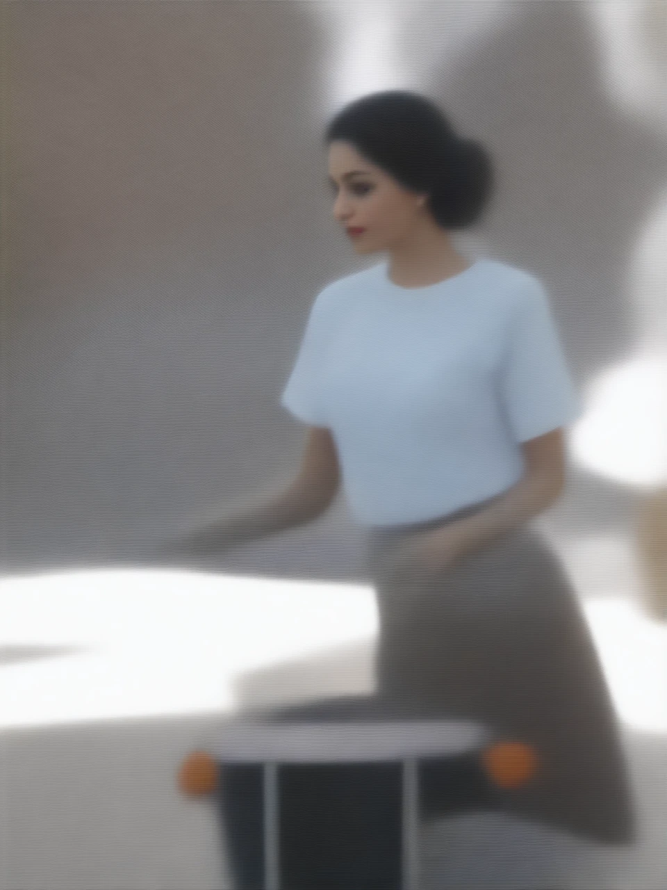 creat a nutural Iranian woman