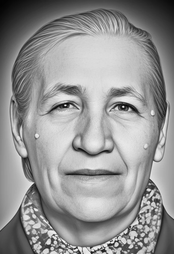 Фотография бабушки, бабушка 65 лет, поры, детализированные глянцевые глаза, specular lighting, dslr, ultra quality. sharp focus, tack sharp, dof, film grain, Fujifilm XT3, crystal clear,