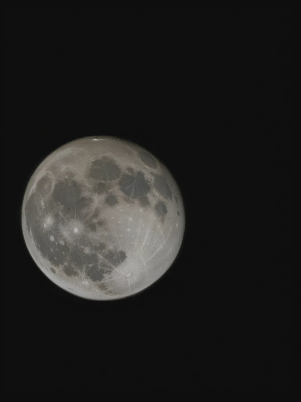 Give it more of a moon look, create more features.