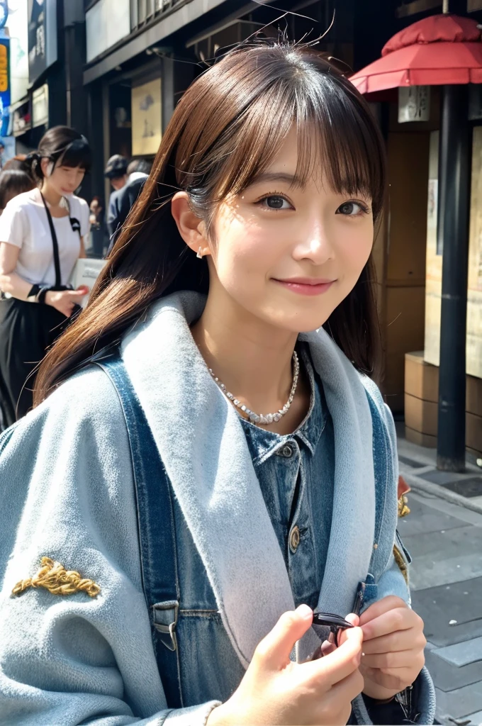 ((Highest quality)), ((masterpiece)), (detailed), Japanese,Street Corner,Beauty,OL,Tokyo,Mature Woman