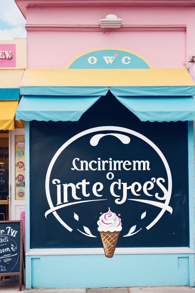 A logo for my ice cream shop
