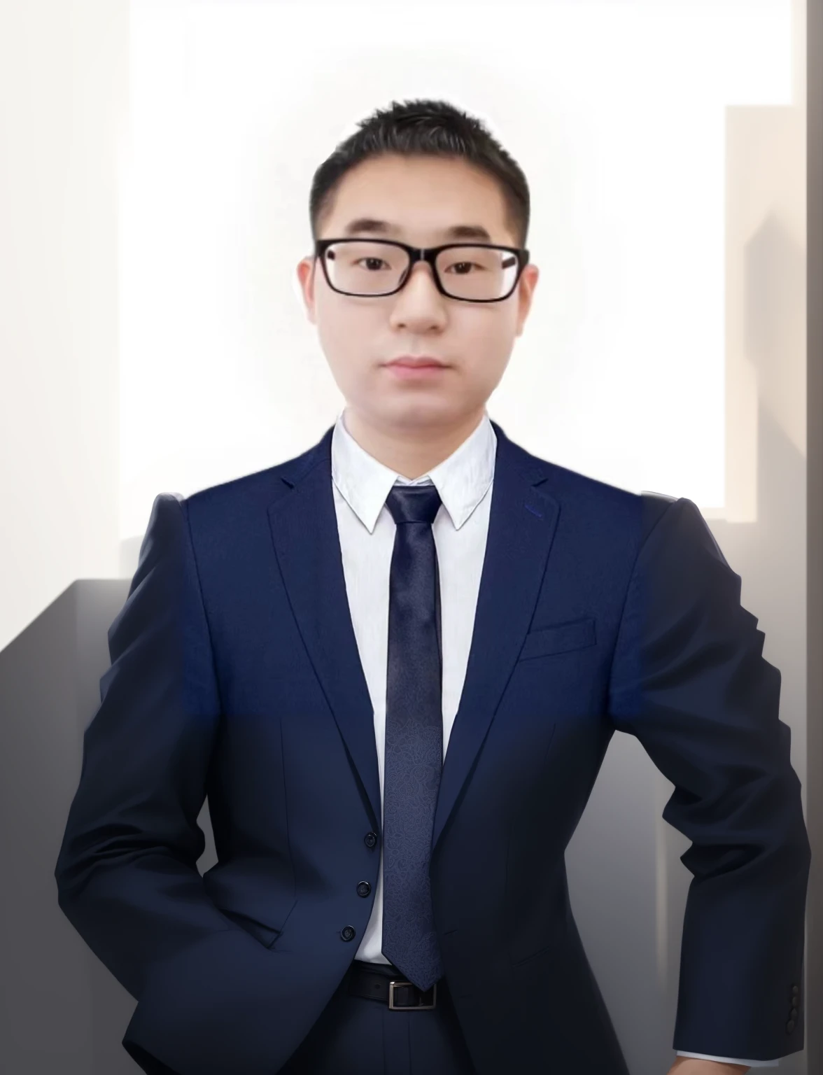 arafed man in a suit and tie with glasses on, professional picture, jinyiwei, qichao wang, professional profile picture, huifeng huang, qifeng lin, wenjun lin, yanjun chengt, pengzhen zhang, chengyou liu, xintong chen, xiaofan zhang, li zixin, zhelong xu, peter xiao