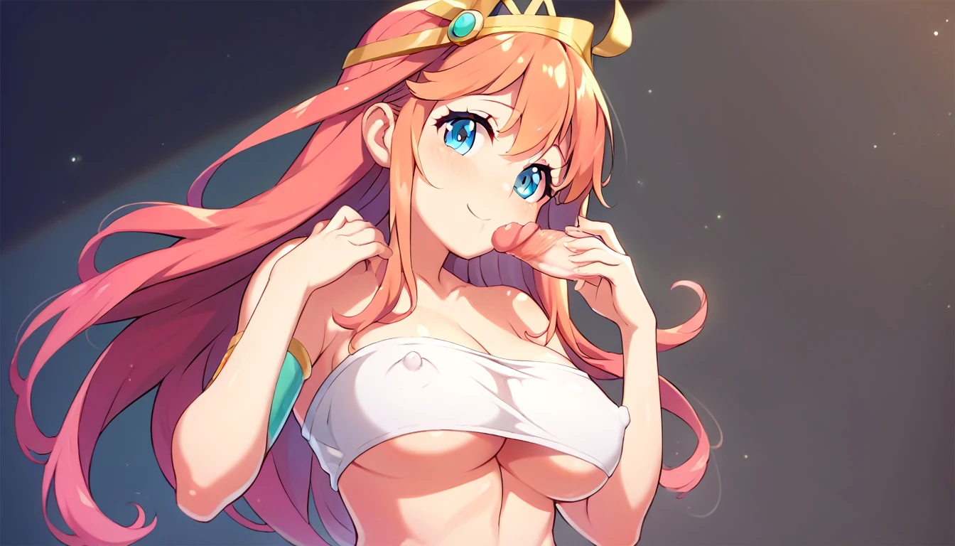    ((femboy:1.3)),((moe style:1.3)), ((long hair:1.3)),  ((tube top:1.3)), (( nippl), ((large breasts:1.3)nd on penis:1.3)), ((peni)), ((moe style), ((perfect face)), ((extremely cute:1.3)), ((masterpiece:1.3)), ((8k)), ((best quality:1.3)), ((beautiful)), ((extremely detailed:1.3)) , ((absurdres)), AddXL, ((score_9:1.3)), ((score_8_up:1.3)), ((score_7_up:1.3)), 
