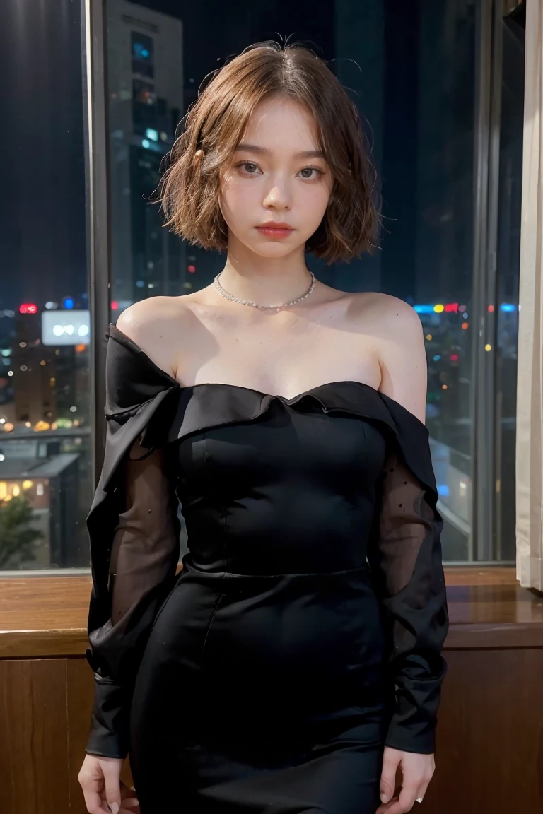 evening dress,gentlewoman,black shark girl